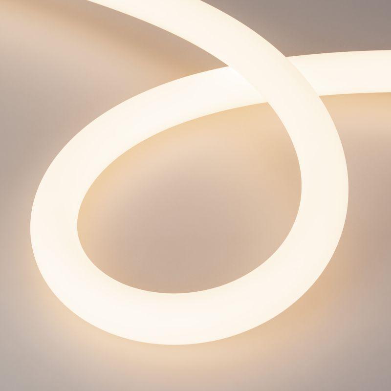 лента светодиодная moonlight-top-a336-d40mm 24v warm 3000к 360deg 15вт/м ip65 2835 wire x1 прямой вывод кабеля герметичная (уп.5м) arlight 039318 от BTSprom.by