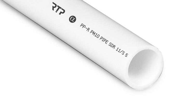 труба ppr 75х6.8 pn10 бел. (дл.4м) rtp 15656 от BTSprom.by