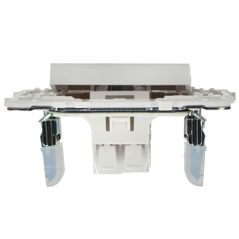  Выключатель проходной 1-кл. SKANDY 10А SK-V08W с индикацией арктич. бел. IEK SK-V12-1-10-K01 фото в каталоге от BTSprom.by