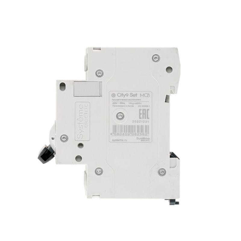  Выключатель автоматический модульный 4п C 10А 4.5кА City9 Set 400В SE C9F34410 фото в каталоге от BTSprom.by
