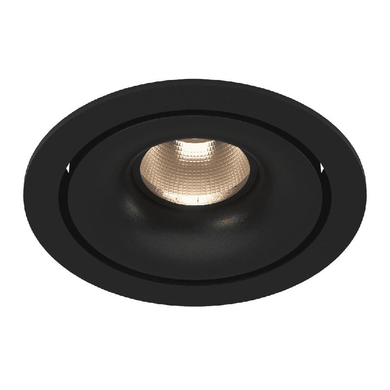  Светильник встраиваемый COMBO черн. 12Вт IP20 нейтрал бел. 4000К SWG PRO 00-00003772 фото в каталоге от BTSprom.by