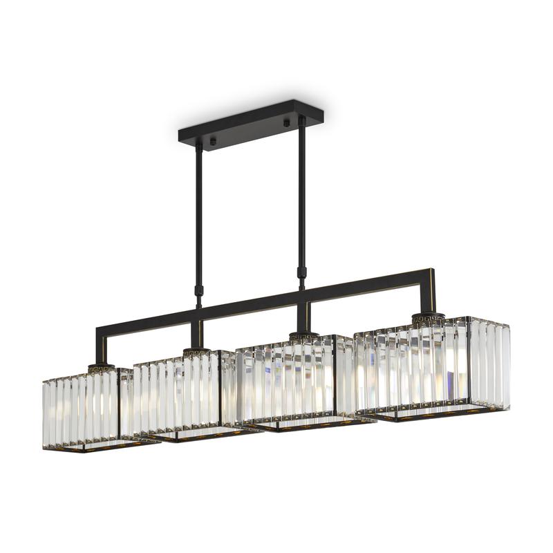  Светильник Moed 160Вт E27х4 IP20 подвесной Freya FR5473PL-04B фото в каталоге от BTSprom.by