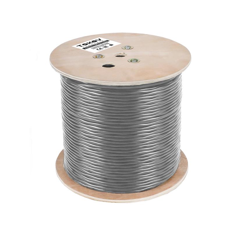 кабель витая пара u/utp 4х2х24 awg patch кат.5e нг(а)-hf (lszh) indoor fluke tested 305м (м) pro tokov electric tkp-c06-u/utp-str-5e-lszh от BTSprom.by