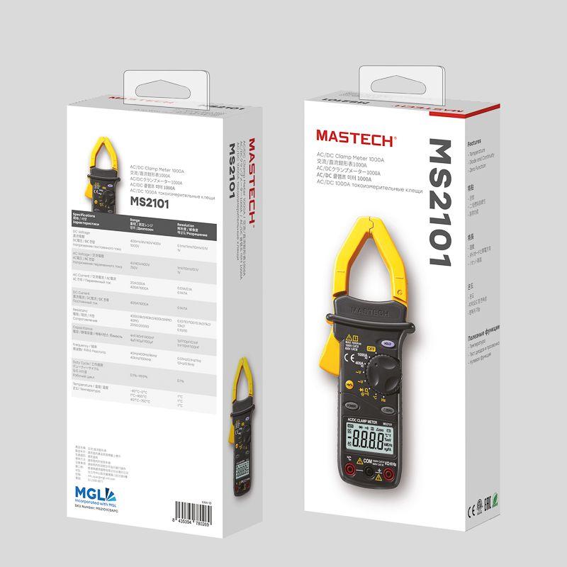  Клещи токоизмерительные MS-2101 Mastech 13-1308 фото в каталоге от BTSprom.by