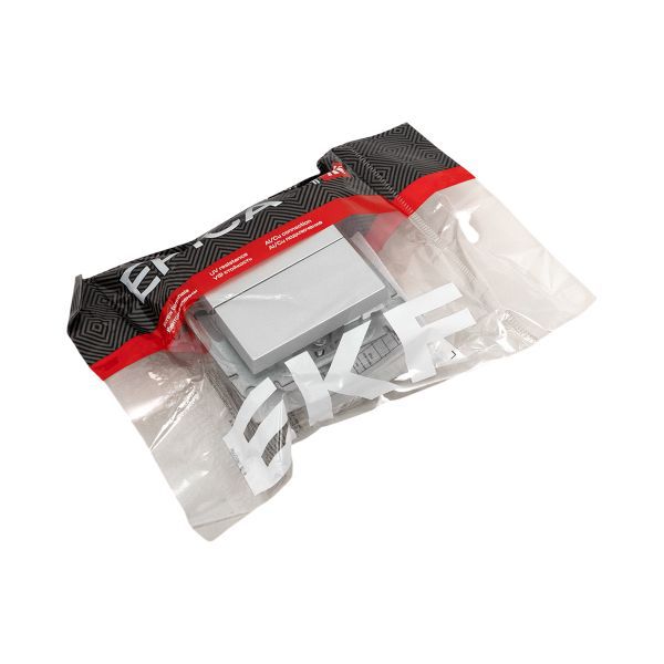  Выключатель кнопочный 2-кл. СП Эпика механизм алюм. EKF UP1-SWA-23 фото в каталоге от BTSprom.by