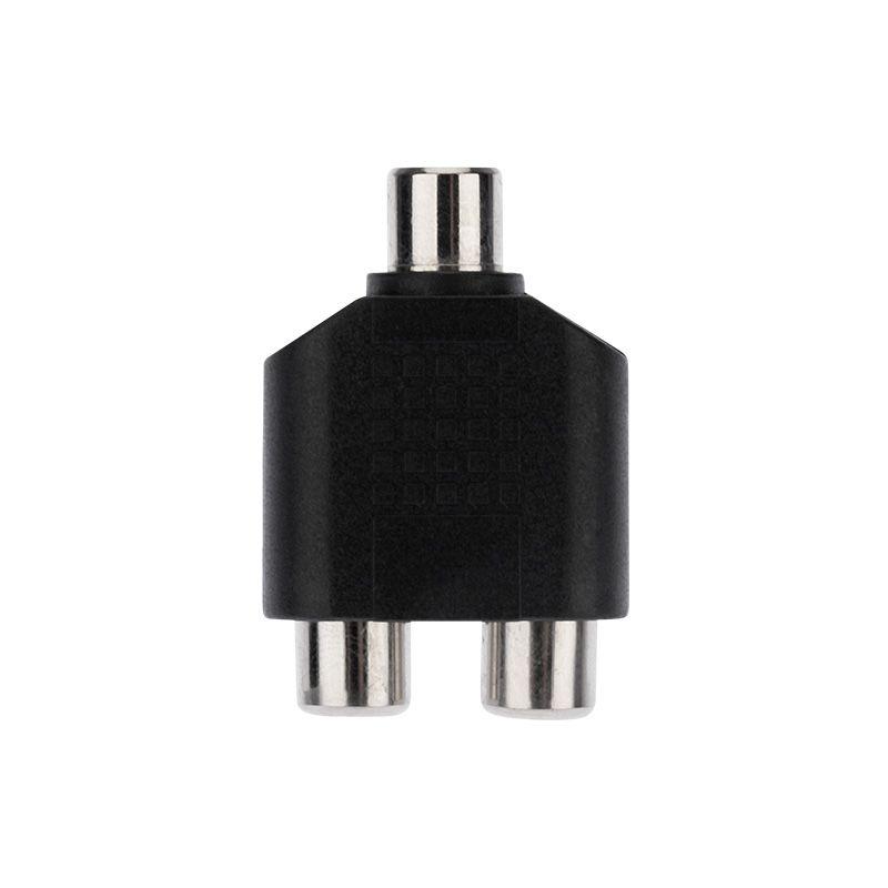  Переходник 1 гнездо RCA-2 гнезда RCA REXANT 14-0422 фото в каталоге от BTSprom.by
