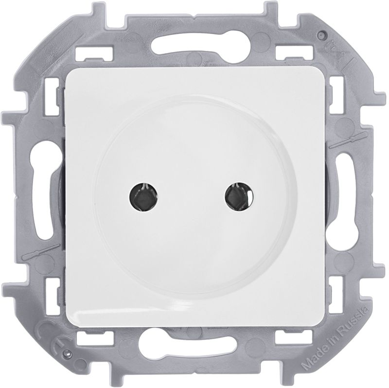 Розетка 1-м СП Inspiria 16А IP20 250В 2P механизм бел. IEK 673710 фото в каталоге от BTSprom.by