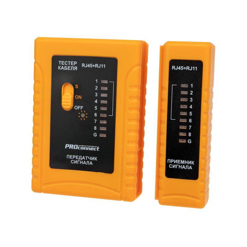 тестер кабеля rj45+rj11 ht-c004 proconnect 12-1006-4 от BTSprom.by