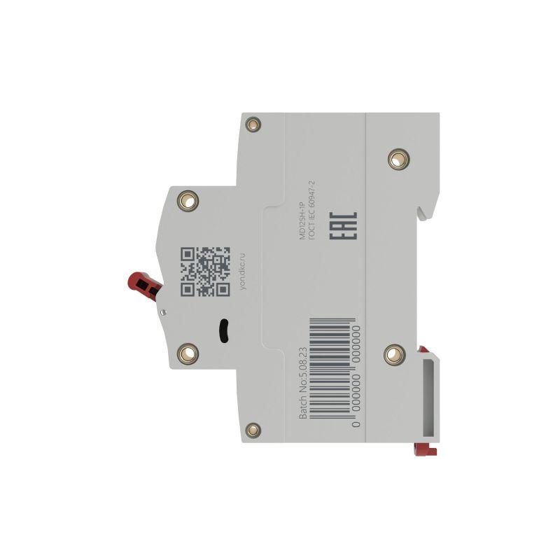  Выключатель автоматический модульный max типа MD125H 10кА 1п D 40А YON MD125H-1PD40 фото в каталоге от BTSprom.by