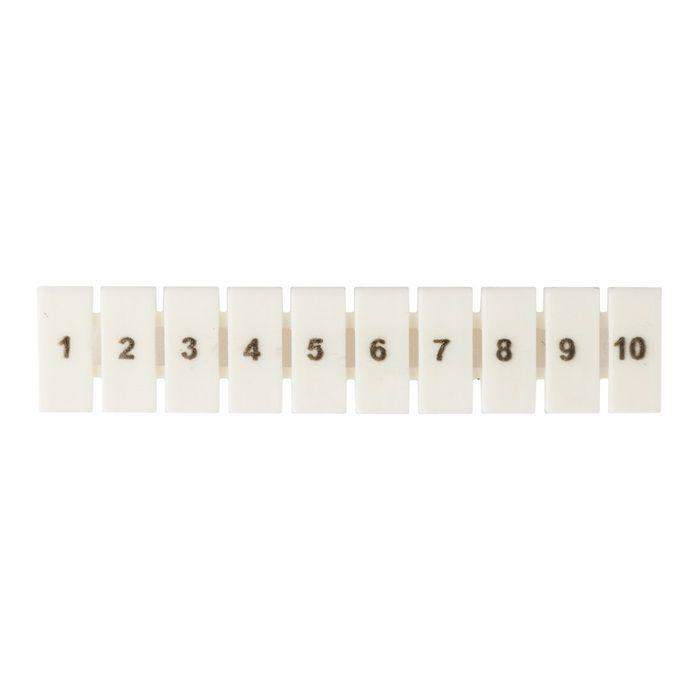 маркеры для ut/st/push-in 4 с нумерацией 1-10 (уп.100шт) ekf zb-st-4-1-10 от BTSprom.by