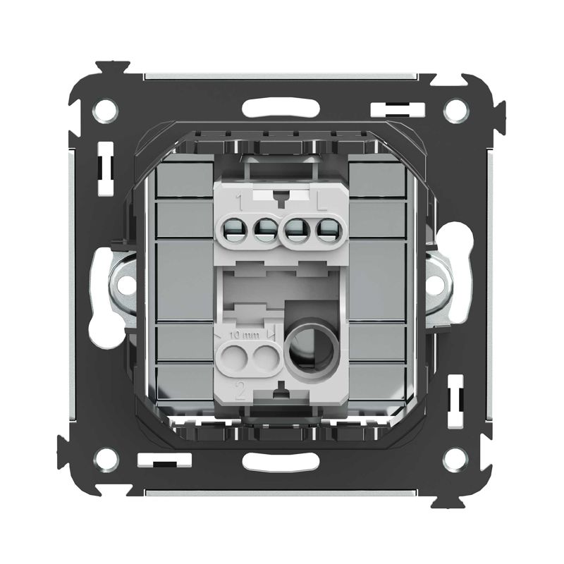  Кнопка одноклавишная СП "Avanti" "Закаленная сталь" DKC 4404153 фото в каталоге от BTSprom.by