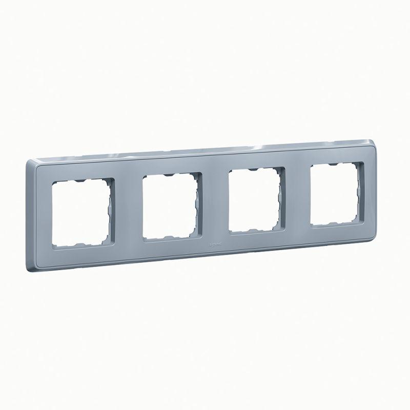 рамка 4-м cariva жемчуж./сер. (diy-упак.) leg 695996 от BTSprom.by