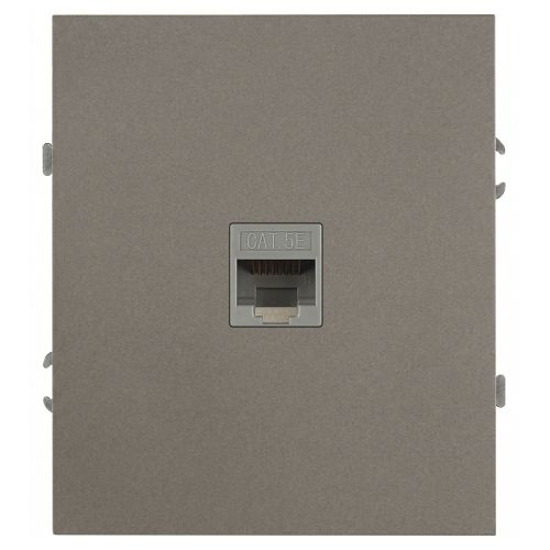 розетка информационная 1-м сп arktik rj45 16а ip20 250в титан эра б0070480 от BTSprom.by