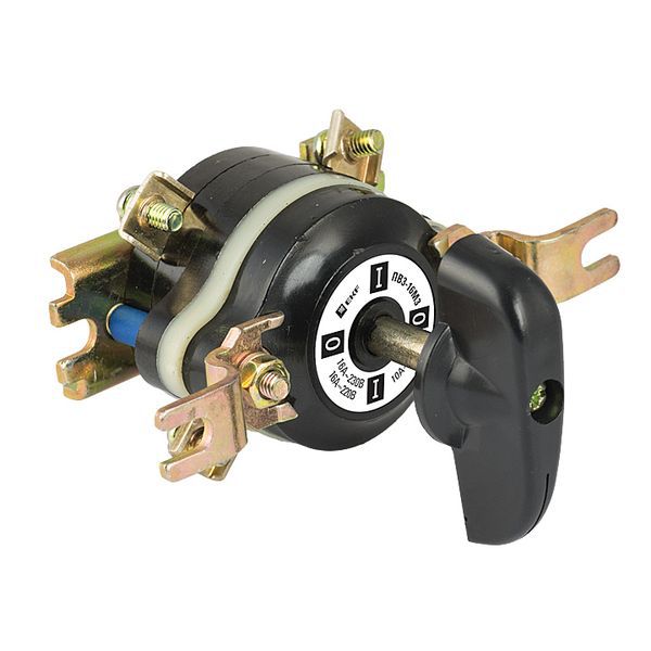 переключатель пакетный 1-кл. 100а ip00 пп 4-100/н2 м3 исп.1 черн. ekf pp-4-100-1 от BTSprom.by