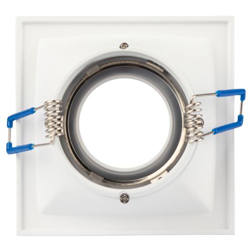  Светильник алюминиевый KL101 WH MR16 GU5.3 встраив. бел. ЭРА Б0055586 фото в каталоге от BTSprom.by