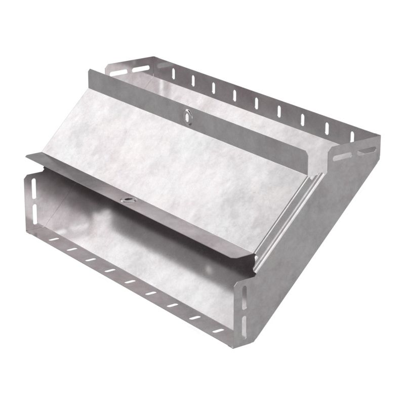 Угол для лотка вертикальный внутренний 90град. 500х100 с крышкой Стандарт Промрукав PR16.0606 от BTSprom.by