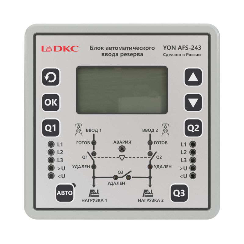  Блок электронный автоматического ввода резерва YON AFS-243 фото в каталоге от BTSprom.by