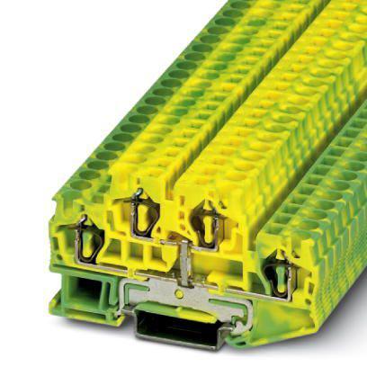 клемма двухъярусная заземляющая sttb 4-pe phoenix contact 3036039 от BTSprom.by
