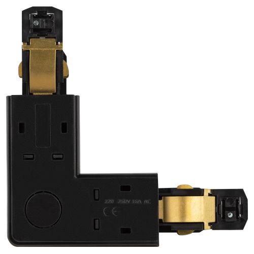  Коннектор угловой наружный STR-30-B-CN-LE для накладного/подвесного трехфазного шинопровода черн. Эра Б0049722 фото в каталоге от BTSprom.by