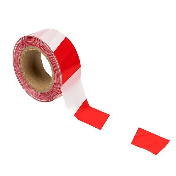 лента оградительная ло "красно-белая" 75х200 basic ekf lo-75x200-bas от BTSprom.by