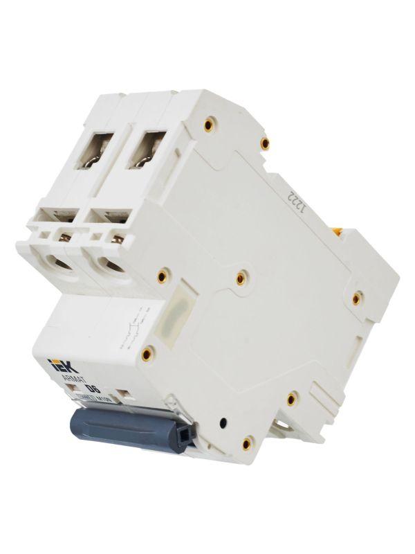  Выключатель автоматический модульный 2п D 6А M10N ARMAT IEK AR-M10N-2-D006 фото в каталоге от BTSprom.by