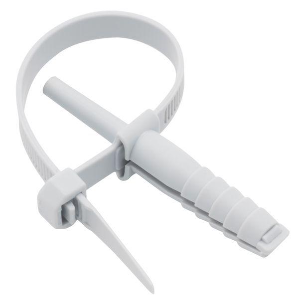 хомут дюбельный 7х150 сер. (уп.50шт) proxima ekf plc-nst-7.2x150w от BTSprom.by