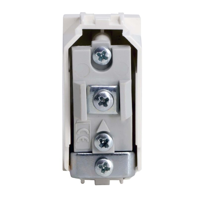  Розетка телевизионная проходная TV 1-м СП 1мод. Brava бел. DKC 76581B фото в каталоге от BTSprom.by