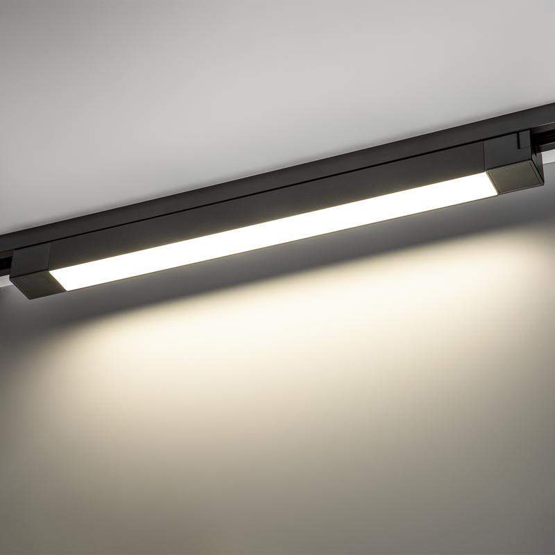  Светильник трековый светодиодный ARTLINE 470х35х40 30Вт 2100Лм 4000К 230В алюм. 14кв.м черн. Ritter 59719 7 фото в каталоге от BTSprom.by