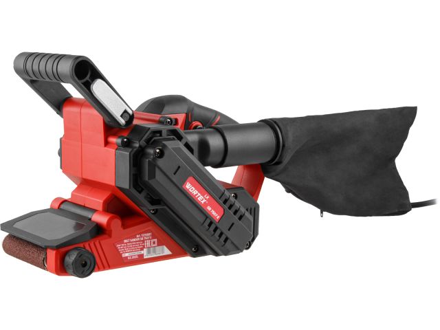 ленточная шлифмашина wortex lx sb 7507 e в кор. 750 вт, лента 76х457 мм, откидной носик. (120-380 м/мин) 1335887 от BTSprom.by