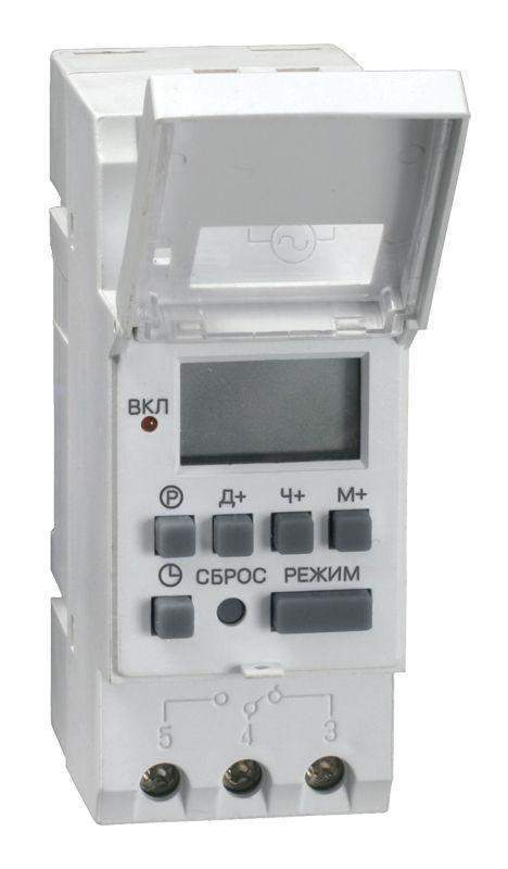 таймер цифровой тэ15 16а 230в на din-рейку iek mta10-16 от BTSprom.by