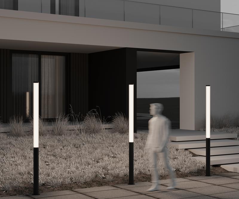  Светильник Ster 100Вт 3000К IP65 садово-парковый Maytoni O467FL-L100B3K фото в каталоге от BTSprom.by