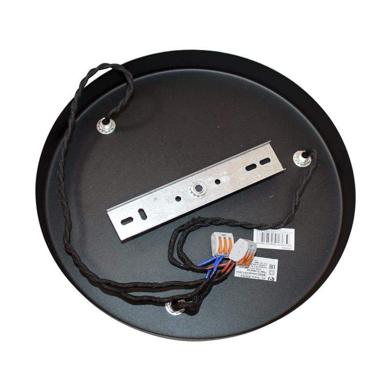  Светильник НСБ 01-3х60-141 "Форма" 231 E27 лофт-кантри (плафон Микс) черн. муар (инд. упак.) Элетех 1005404242 фото в каталоге от BTSprom.by