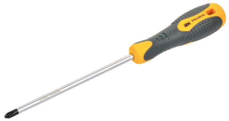 отвертка крестовая ph2х150мм k1 arma2l 3 iek a2l3-sc10-k1-ph-20-150 от BTSprom.by