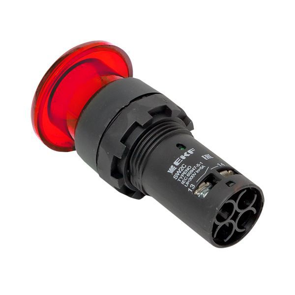  Кнопка SW2C-MD гриб красн. EKF sw2c-md-rr фото в каталоге от BTSprom.by