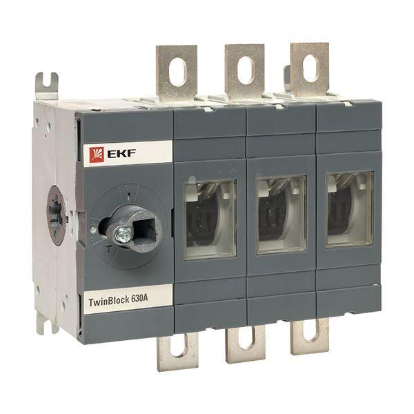 рубильник 3п 630а без рукоятки управления twinblock proxima ekf tb-s-630-3p от BTSprom.by