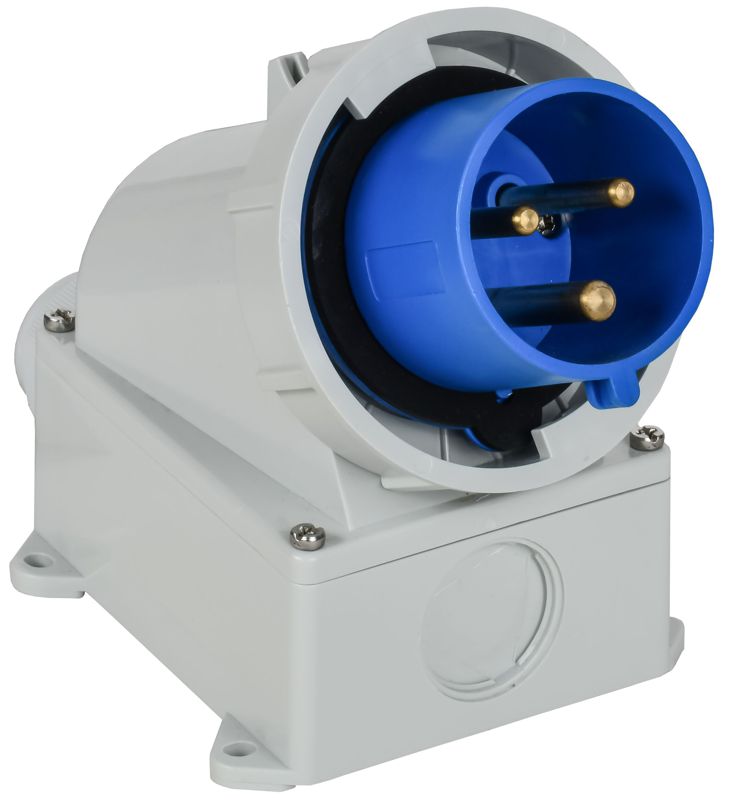 вилка стационарная сси-5232 32а 6ч 220в 2p+pe ip67 iek psr51-032-3-0-67 от BTSprom.by