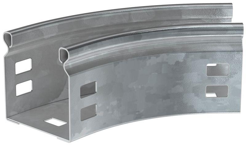 Угол для лотка плавный 45град. 100х50 Г01 ESCA HDZ IEK CPG01-0-45-050-100-HDZ от BTSprom.by Угол для лотка плавный 45град. 100х50 Г01 ESCA HDZ IEK CPG01-0-45-050-100-HDZ от BTSprom.by