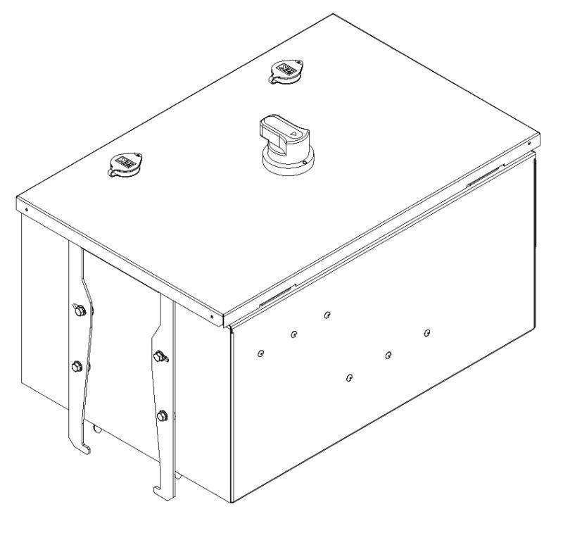 коробка отбора мощности plug-in без авт. выкл. 400а cu 3l+n+per ip55 iek lb-400c4-35-pb-kom-y0 от BTSprom.by