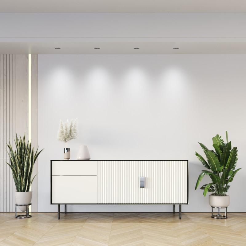  Светильник SPACE 6Вт 4000К IP20 220В L69мм 38град. встраив. под шпатлевку со светодиодом алюм. бел./черн. DENKIRS 723067 фото в каталоге от BTSprom.by