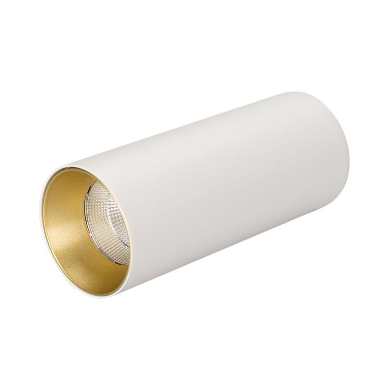 светильник sp-polo-surface-r65-8w warm3000 (wh-gd 40 deg) (ip20 металл) arlight 027511 от BTSprom.by