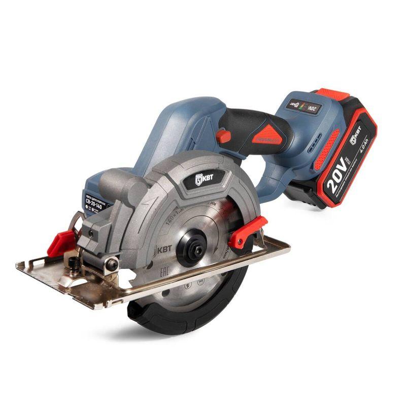  Пила циркулярная аккумуляторная CB-20-140 ПРОФИ КВТ 104532 фото в каталоге от BTSprom.by