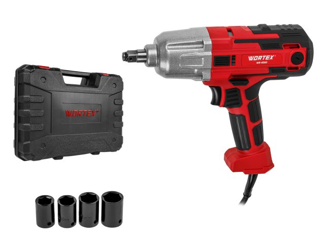 гайковерт электрический wortex wr 4560 в чем. 400 н*м, 450 вт, 2800 об/мин (2800 об/мин., 4м шнур, 2,4 кг) 1335689 от BTSprom.by