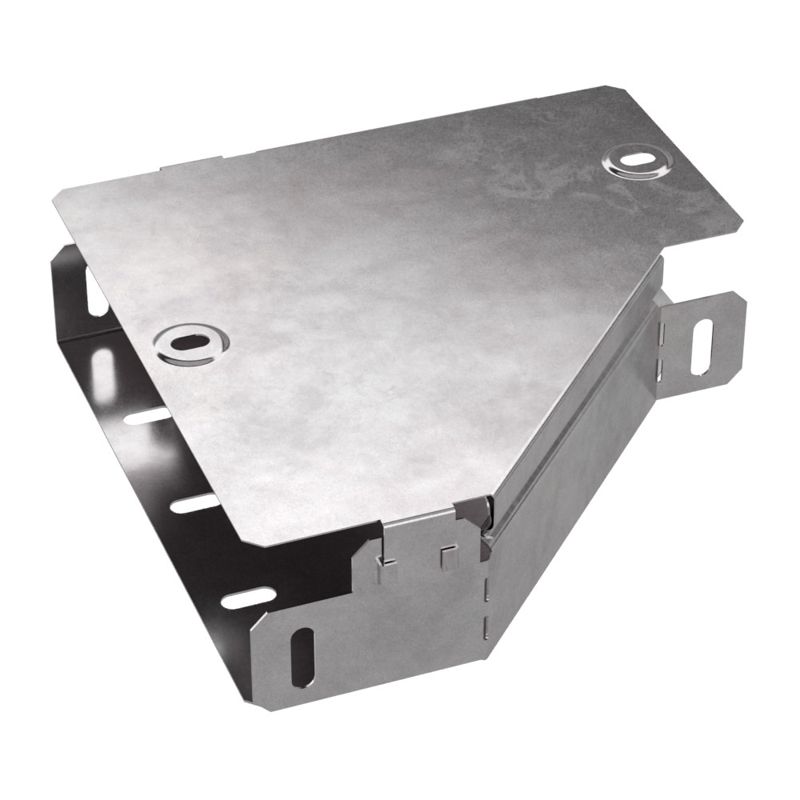 Переходник для лотка левый 200х100х50 с крышкой Стандарт Промрукав PR16.0489 от BTSprom.by