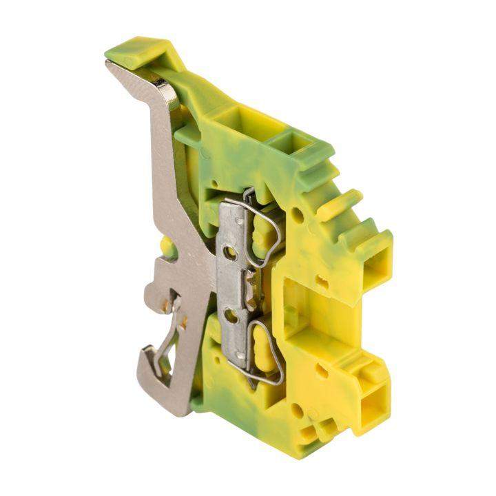 колодка клеммная jxb-s-2.5 24а (280-107) пружинная земля ekf plc-jxb-s-2.5pe от BTSprom.by