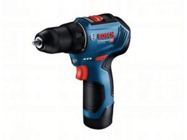 аккум.  дрель-шуруповерт bosch gsr 12v-30 в кейсе (12.0 в, 2 акк., 2.0 а/ч li-ion, 2 скор., 30 нм, шурупы до 8 мм,) 06019g9020 от BTSprom.by