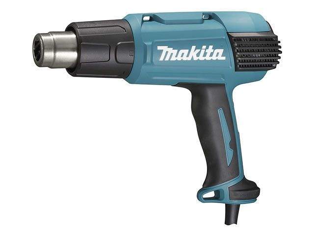 термовоздуходувка makita hg 6530 vk в чем. + набор сопл (1600 вт, 3 скор., 50-600 °с, плавн. рег.,50-650 °с) от BTSprom.by