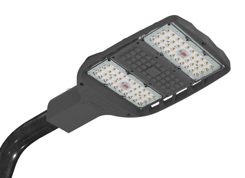 светильник street 9m/35/ш27/4.0k/(l4)/km/skx-02/220ac ip66 ral 7035 поворотное крепление ledel s9m00002 от BTSprom.by