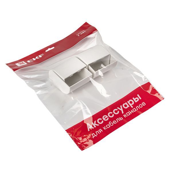  Заглушка 60х40 бел. Plast PROxima (уп.4шт) EKF ecw-60-40x4 фото в каталоге от BTSprom.by