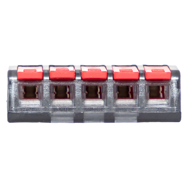  Клемма строительно-монтажная СМК 221-415 5-проводная 0.2-4кв.мм (уп.50шт) PROxima EKF plc-smk-221-415 фото в каталоге от BTSprom.by