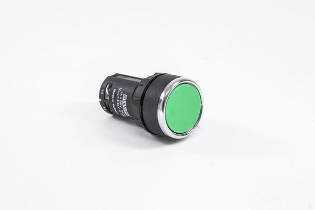 кнопка нажимная моноблочная 22мм ip 40 1но emas mb100dy от BTSprom.by